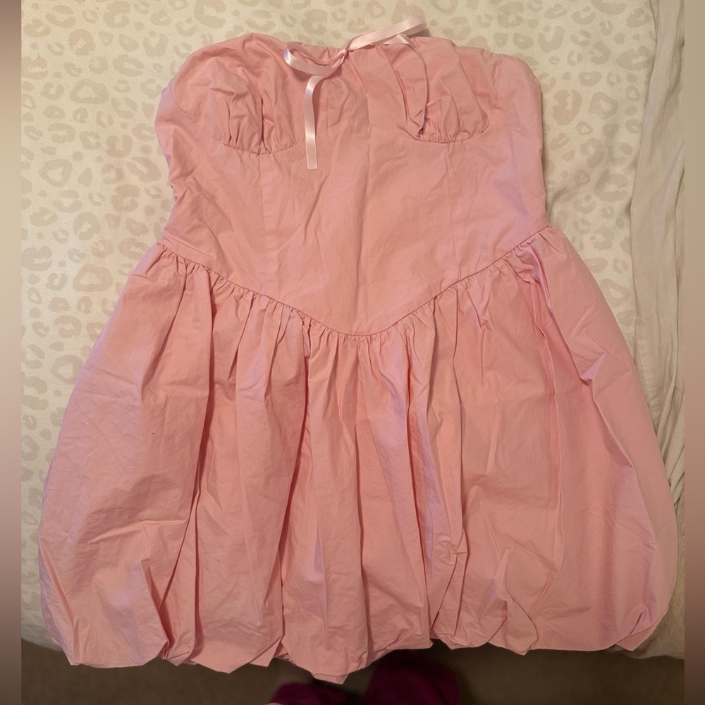 Princess Polly Melaina Bubble Hem Mini Dress